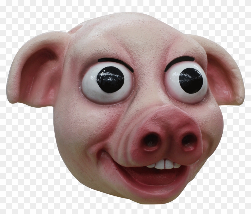 Pig Face Png - Halloween City Pig Mask Clipart