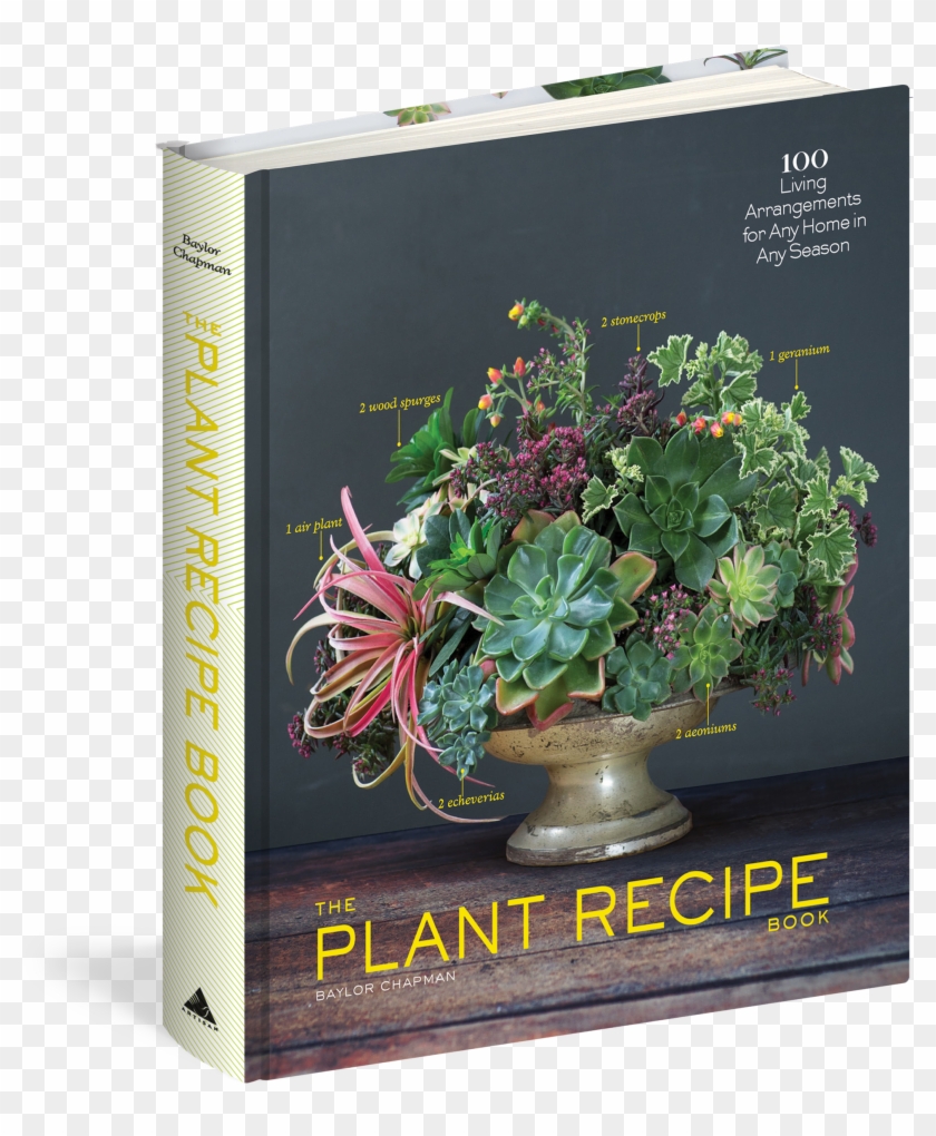 Plant Recipe Book Clipart #5160207