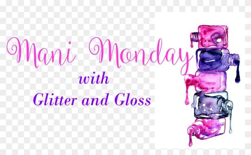 Mani Monday - Pintura De Uñas Para Logo Clipart