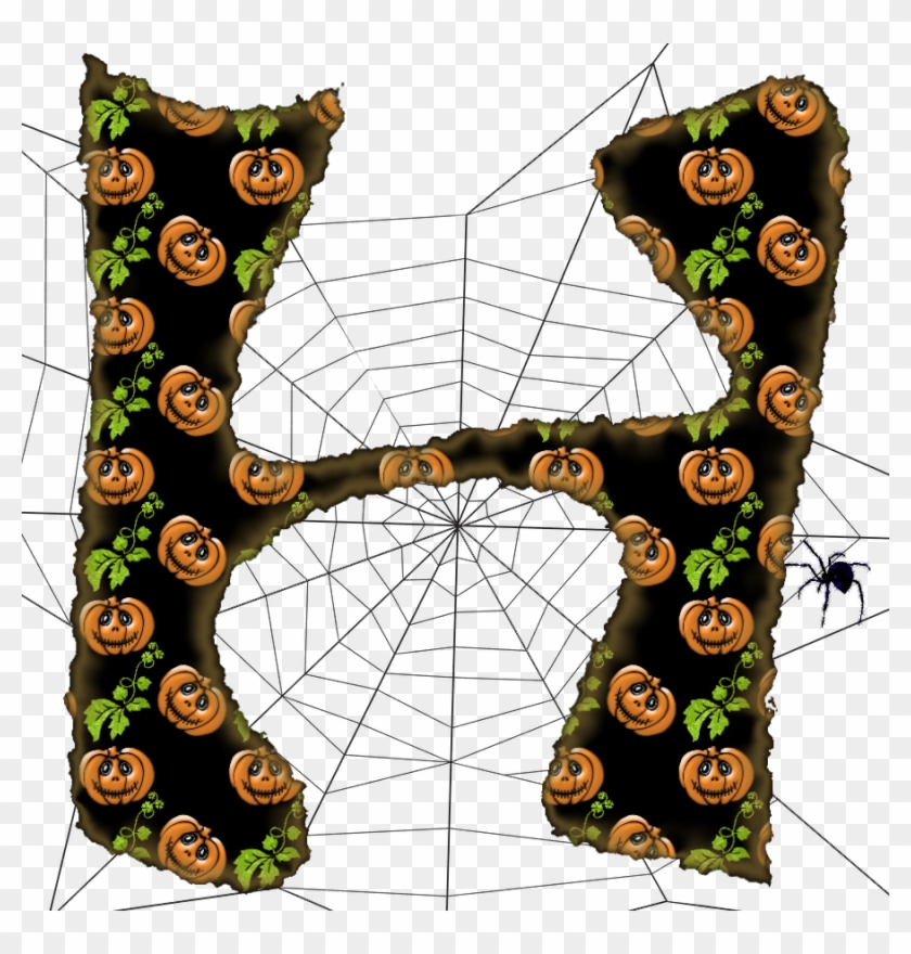 Alfabeto De Calabazas Y Telara As Debra Ⓒ - Circle Clipart #5160711