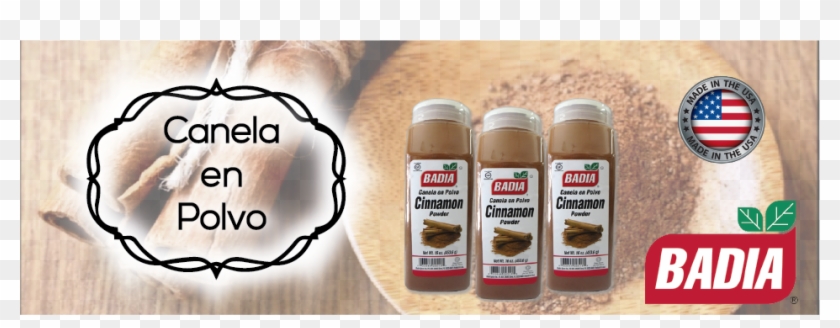 Canela En Polvo Badia Gluten Free - Bottle Clipart #5160762