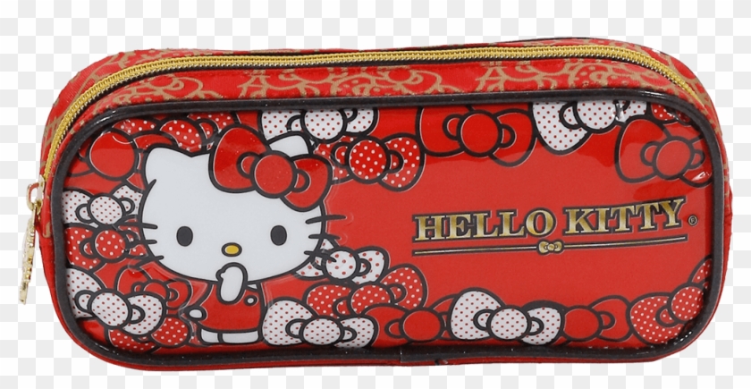 Estojo Simples Hello Kitty Bow Bow - Backpack Clipart #5160913