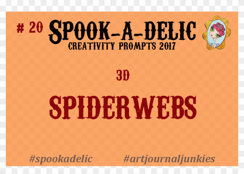 Spook A Delic Art Prompt - Font Clipart #5160942