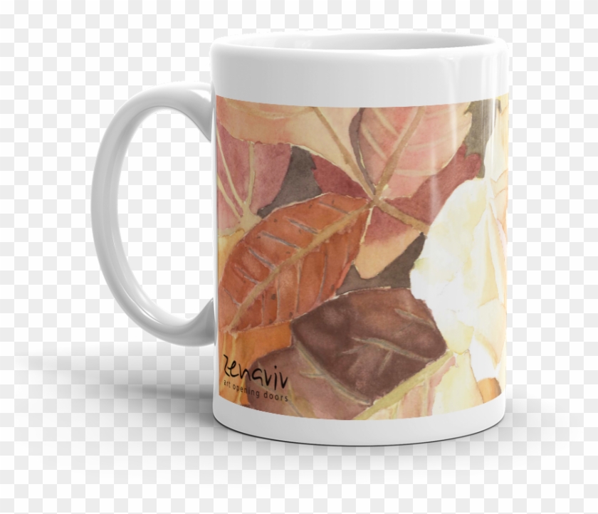 Rose On Warm Tones - Mug Clipart #5160974
