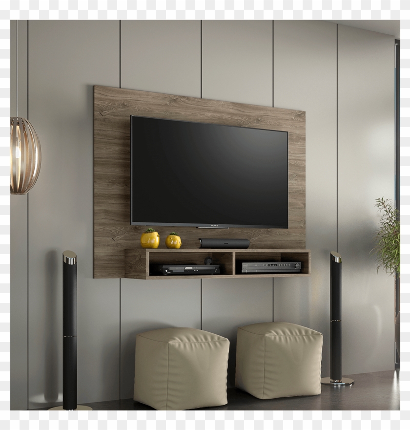 Painel Notável Eros Na Cor Canela - Painel Para Tv 43 Polegadas Clipart #5161123