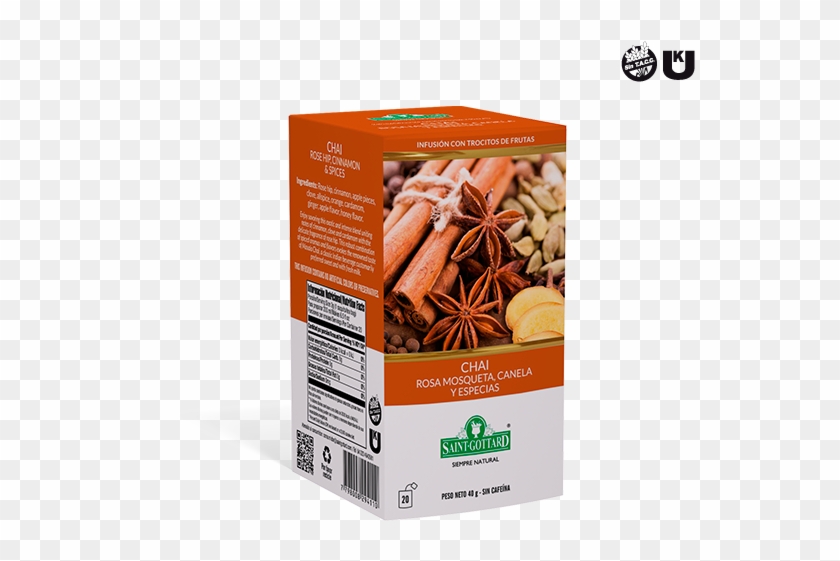 Chai Rosa Mosqueta Canela Y Especias Seccion Grande - Saint Gottard Clipart #5161188