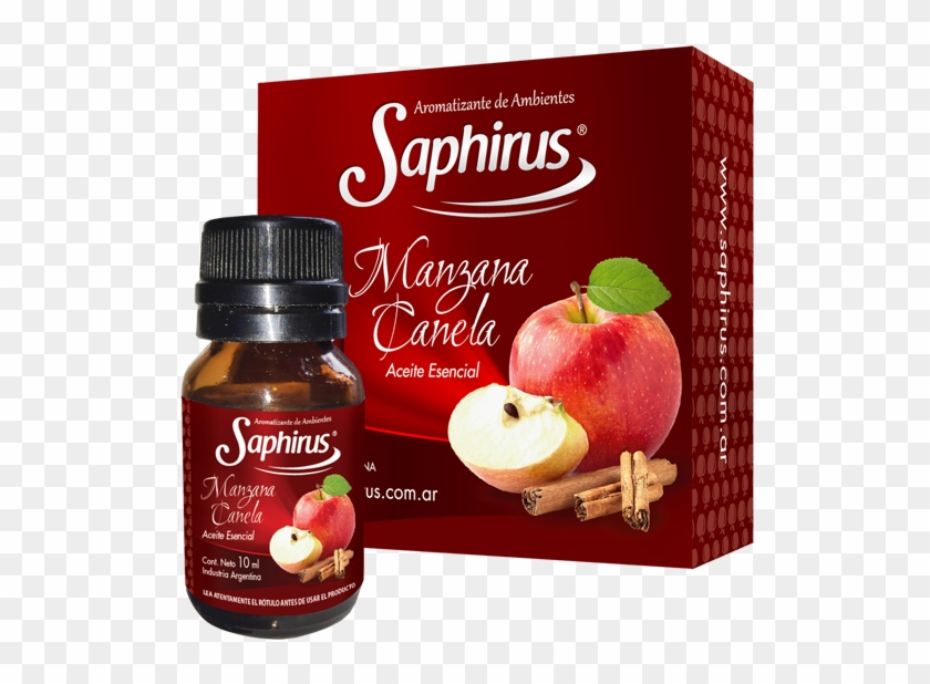 Aceite Esencial Manzana Canela - Aceites Esenciales Saphirus Clipart