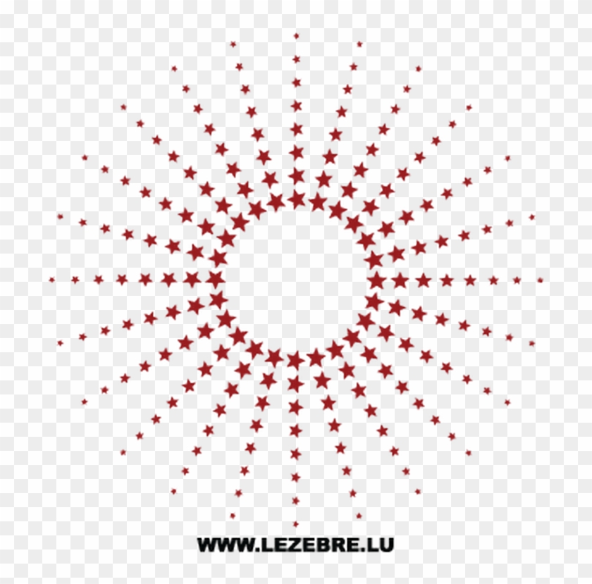 Kit Sticker Etoiles Cercle - Patrón De Semitonos En Png Clipart #5161368