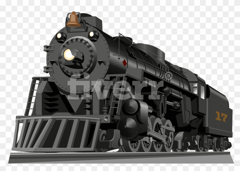 Big Worksample Image - Locomotive Clipart