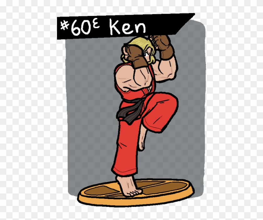 Ken's Outfit Is Conveniently Simple, Ryu's Has Ragged - Video Game Clipart