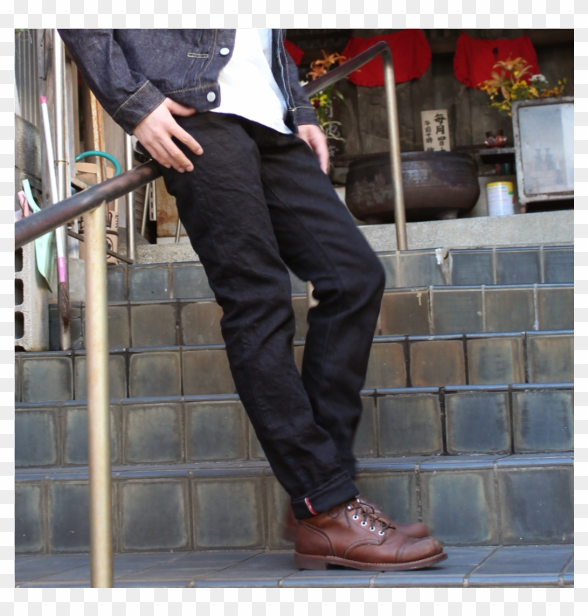 Oni Denim - Oni Denim 622zr X Bk Aizumi Secret Denim 20oz Relax Clipart