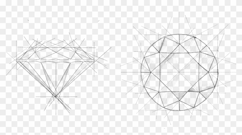 Diamond Quality - Line Art Clipart