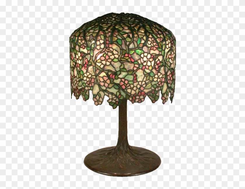 Apple Blossom Table Lamp - Lampshade Clipart #5162493