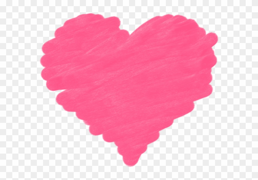 Plano De Fundo Rosa Pink With Transparent Background - Heart Pink Png Clipart