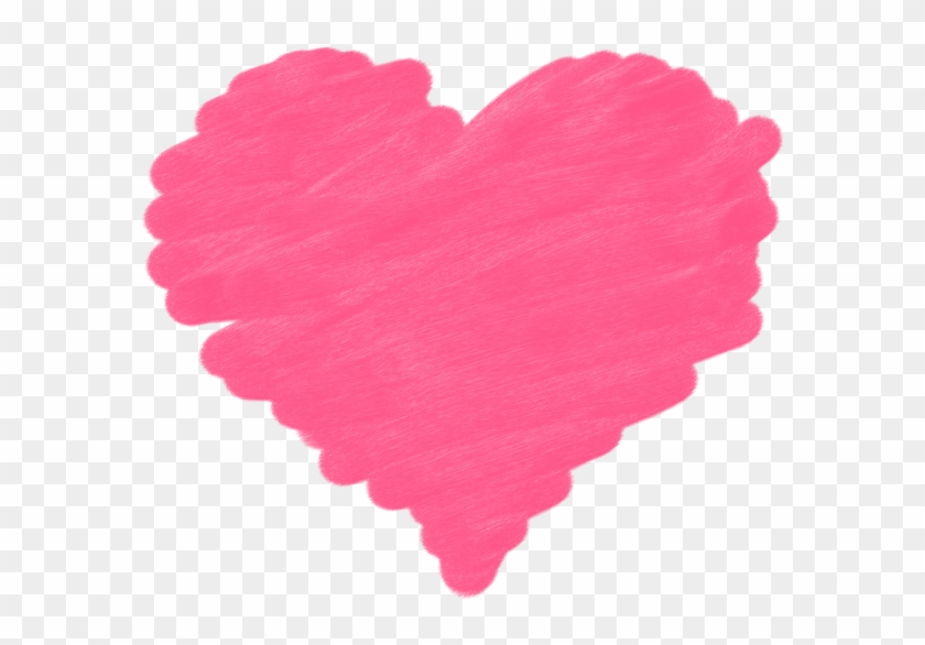 Plano De Fundo Rosa Pink With Transparent Background - Heart Pink Png Clipart #5162568
