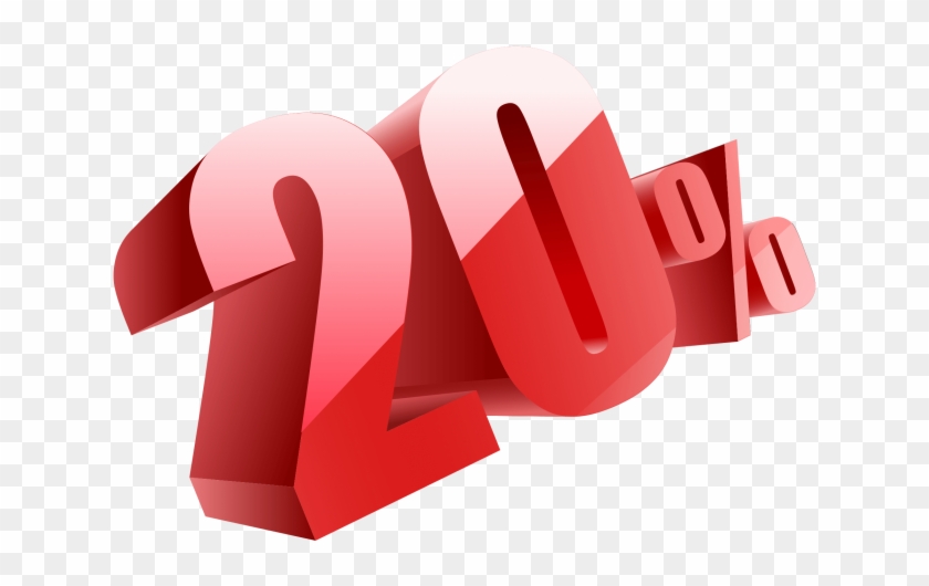20% Offer Transparent Image - Transparent 20 Off Png Clipart