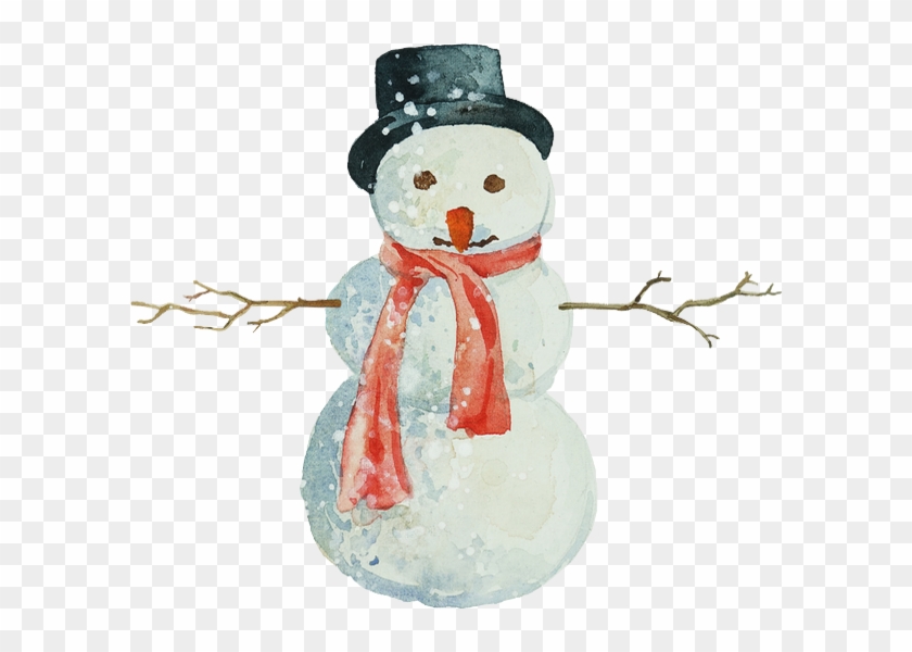 Bonhomme De Neige Png, Tube Hiver - Snowman Clipart