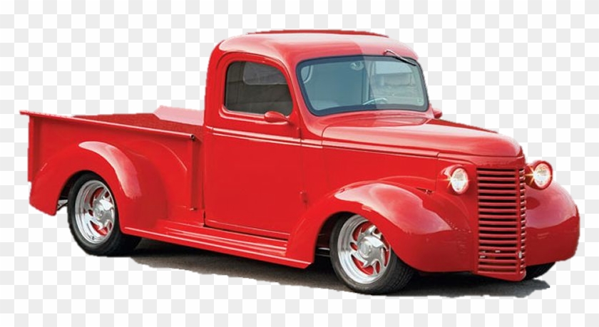 Old Truck Png - Old Red Truck Png Clipart #5163846