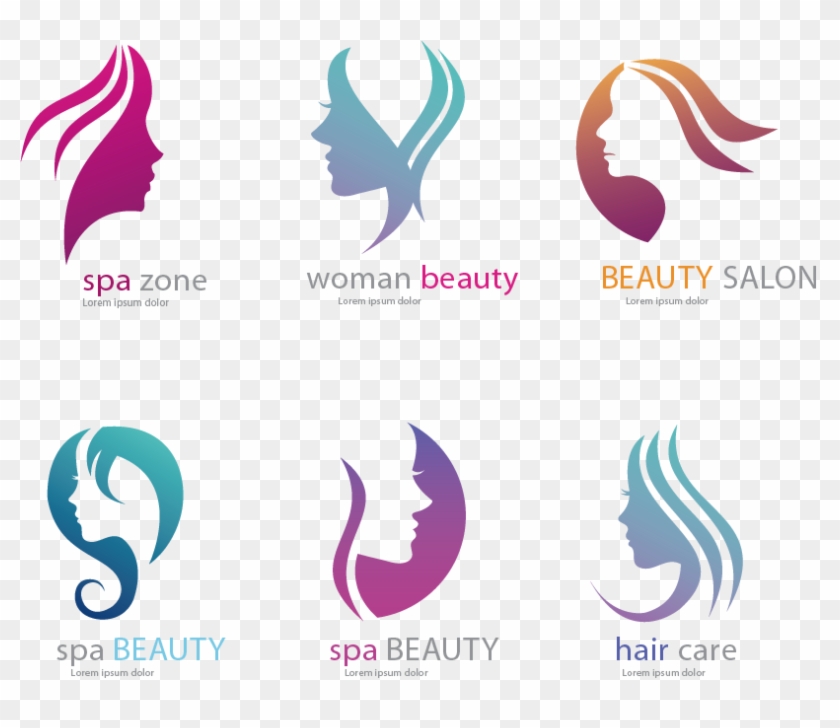 Salons Salon Beauty Parlour Nail Flag Logo Clipart - Logotipo De Salão De Beleza Png Transparent Png