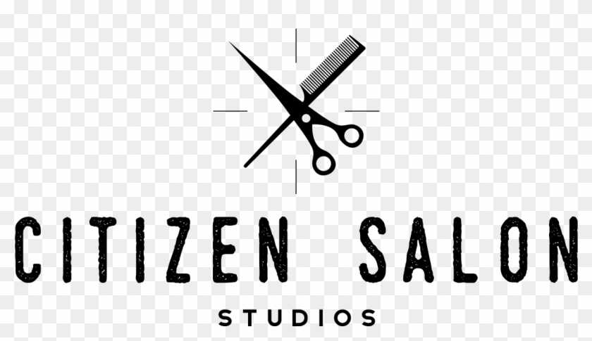 Citizen Salon Studios Png Black Transparent Bg - Citizen Salon Calgary Clipart