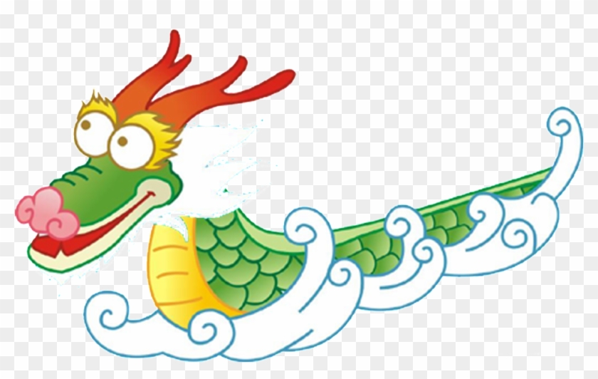 Banner Library Stock Dragon Boat Cartoon High Definition - Dragon Boat Festival Clipart - Png Download #5164195