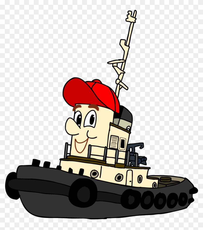 Theodore Tugboat By Superzachbros123 Theodore Tugboat - Cartoon Tugboat Clipart