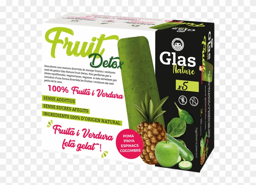 Detox Frutas Y Verduras Naturales - Natural Foods Clipart #5164815