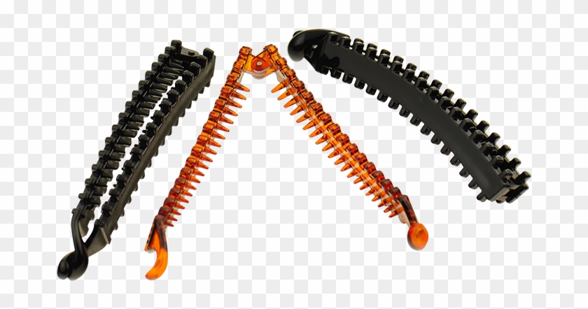 Cheap Polycarbonate Banana Hair Clips Salon Hair Section - Beauty Salon - Png Download