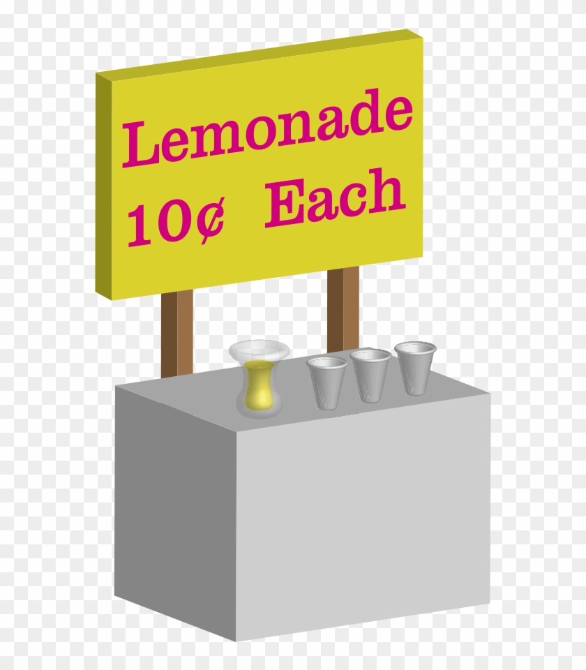 Lemonade Stand [illustration] - Transparent Lemonade Stand Png Clipart