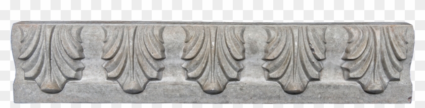 Venneti Leaf Gray Color Smooth Finish Without Background - Stone Carving Clipart #5165019