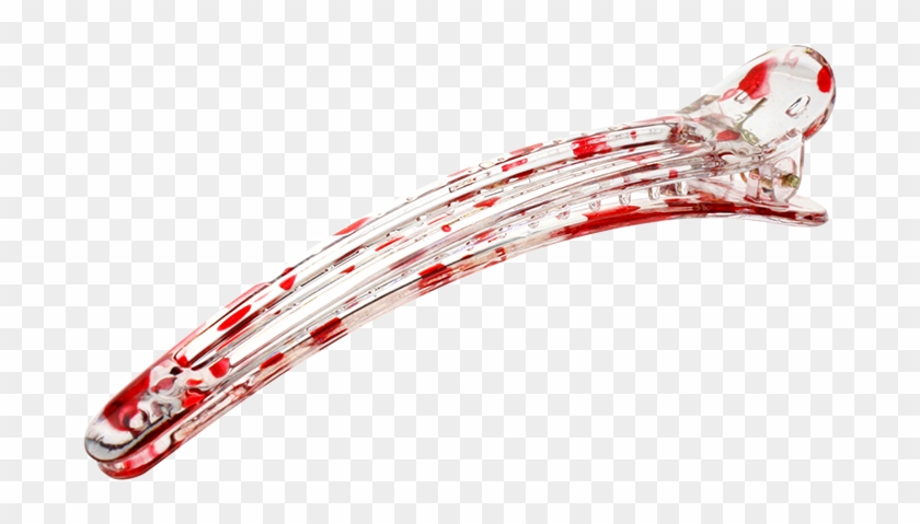 Wholesale Barber Shop Transparent Plastic Hair Clip, - Field Lacrosse - Png Download #5165475