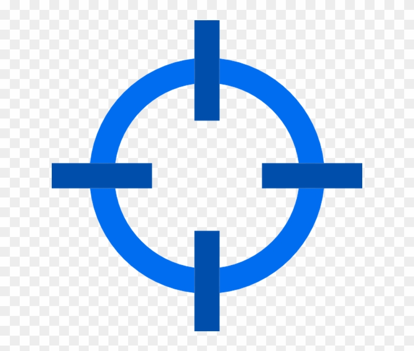 Objetivo Icono Vectorial Gratis Diseñado Por Freepik - Sniper Aim Logo Clipart