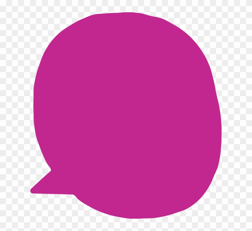 Okletstalk Bubble Fill Pink - Circle Clipart