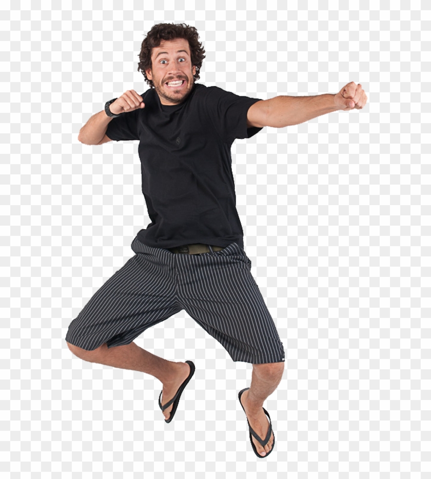 Pessoa Em Png - Homem Pulando Png Clipart #5166379