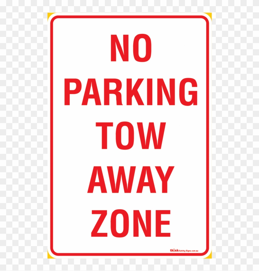 Parking No Parking Tow Away Zone - Signs Clipart #5166418