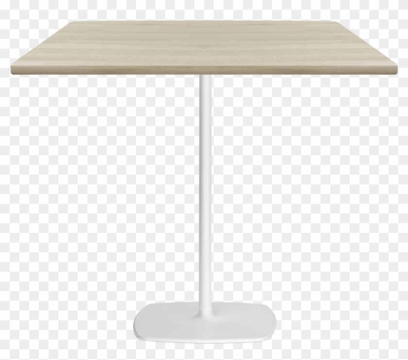 Stylus 80 Wood Square White / Wood - Coffee Table Clipart