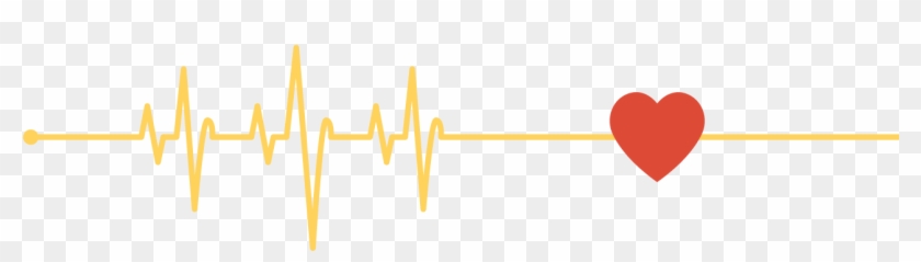 Ecg Lines From A Heart Clipart #5166541