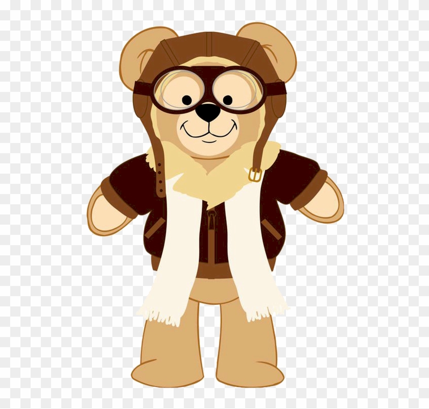 Pilot Bear Clip Art - Png Download #5166730