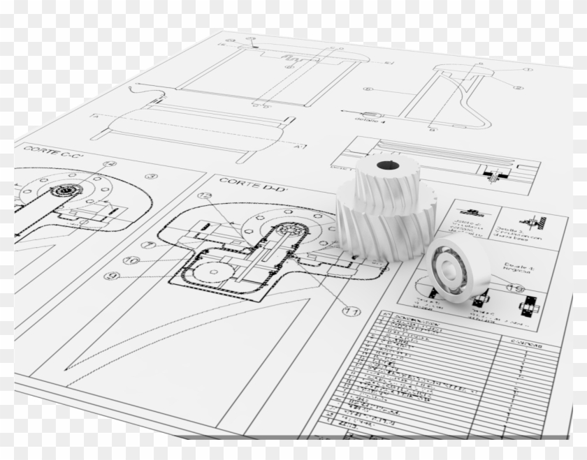 Diseño Industrial Png - Technical Drawing Clipart #5167305