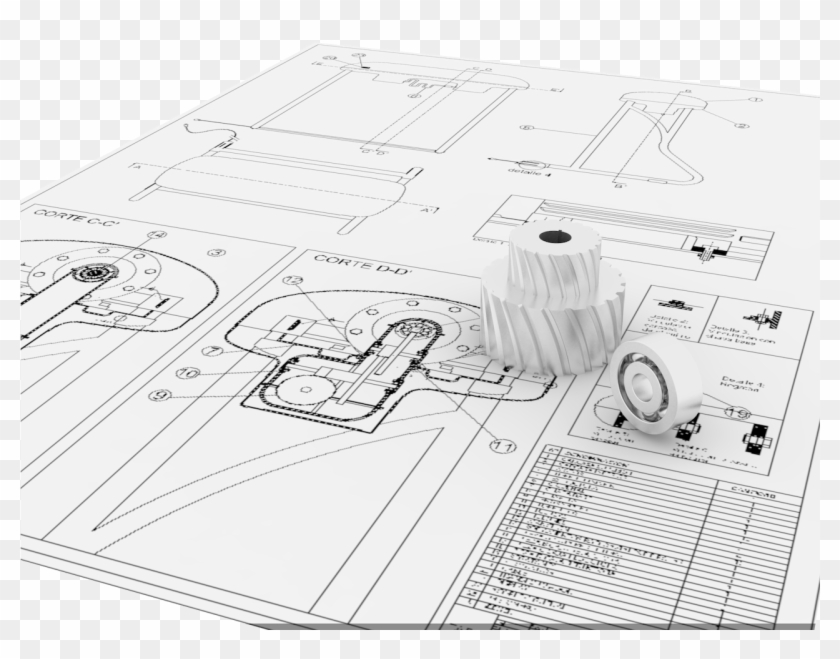 Diseño Industrial Png - Technical Drawing Clipart