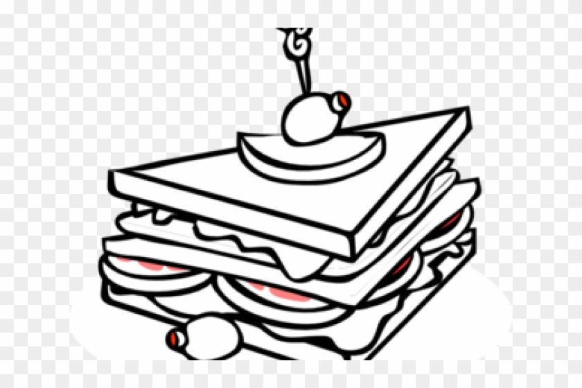 Sandwich Clipart Triangle Sandwich - Deli Sandwich Clip Art - Png Download