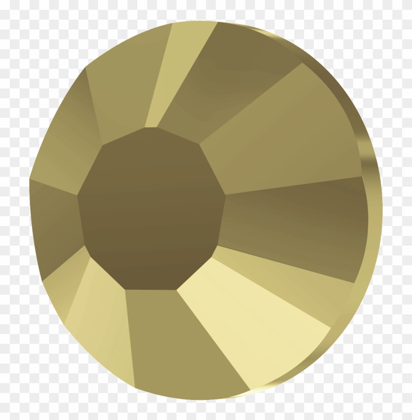 Gold Transparent Metallic - Circle Clipart #5167832