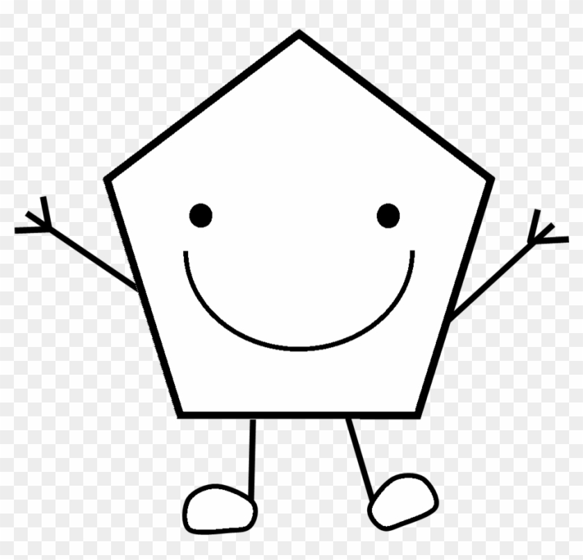 Círculo Hexágono Octógono Óvalo Pentágono Rectángulo - Regular Pentagon Clipart