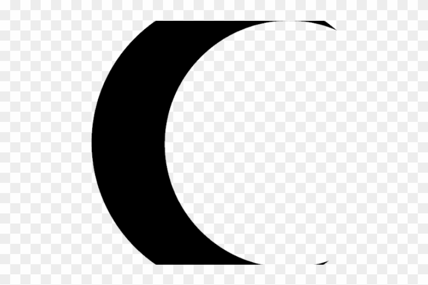 Crescent Moon Clipart - Circle - Png Download