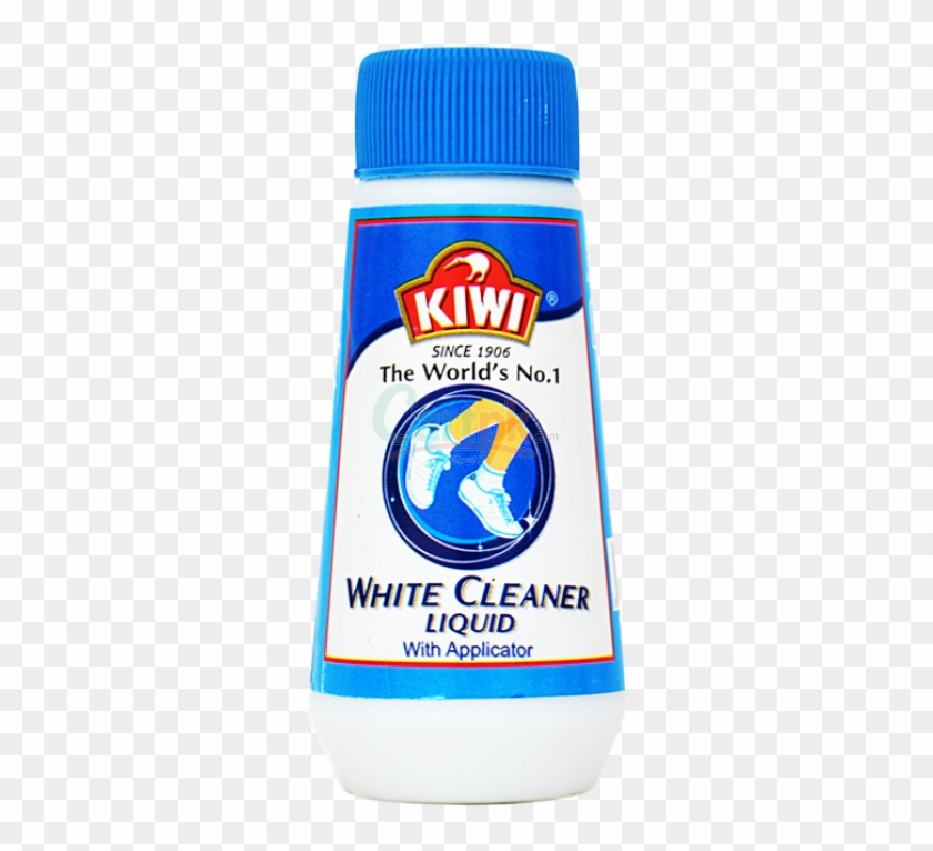 Kiwi White Liquid Shoe Polish 100ml - Kiwi Clipart