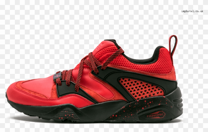 Bog Red Rise X Puma "red Rise" - Sneakers Clipart