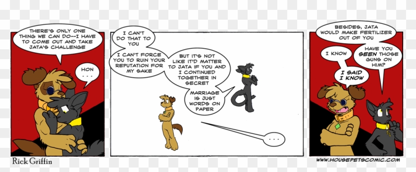 I Asked You To Bring Me Daisies, Not Push Them Up - Housepets Fido And Sabrina Clipart