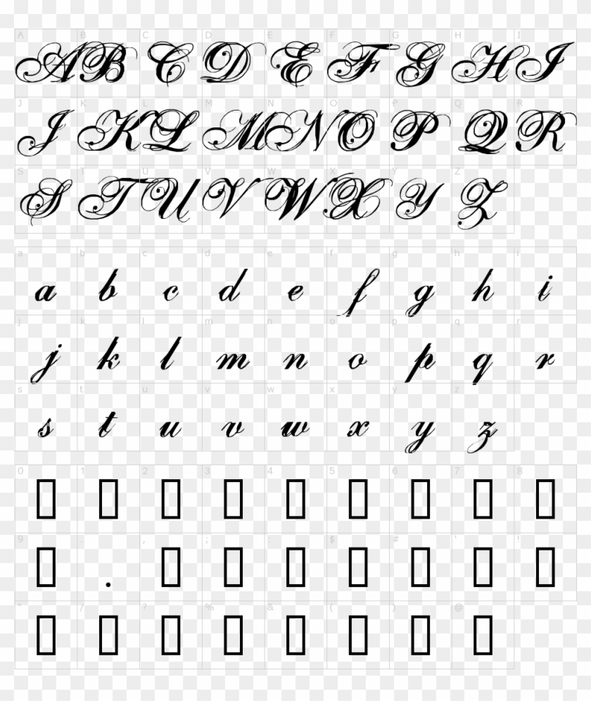 One Fell Swoop Font - Arabella Font Clipart