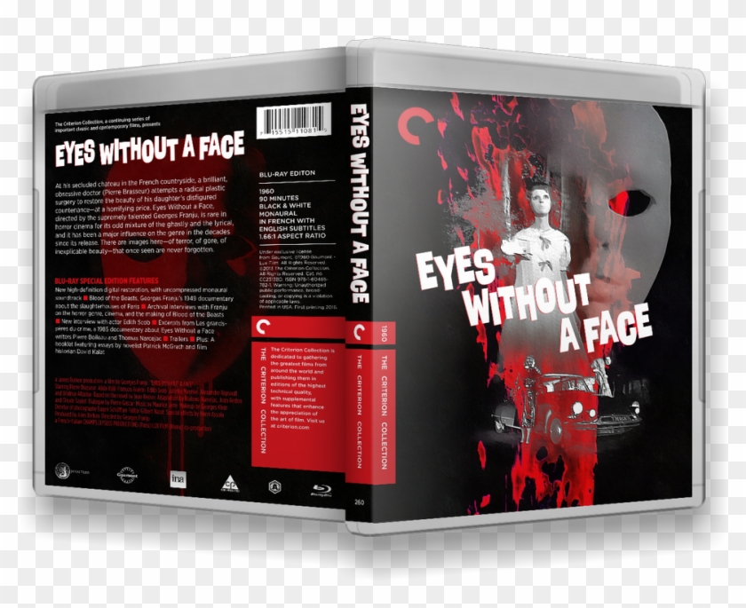 Some More Criterion Covers - Eyes Without A Face Criterion Dvd Clipart
