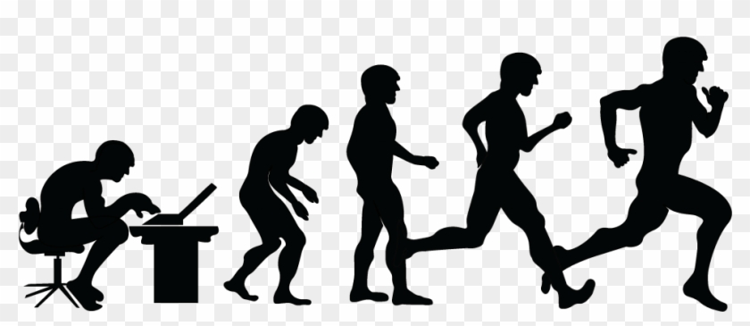 Silhouette Of Someone Running At Getdrawings Com - Personal Evolution Clipart #5169940